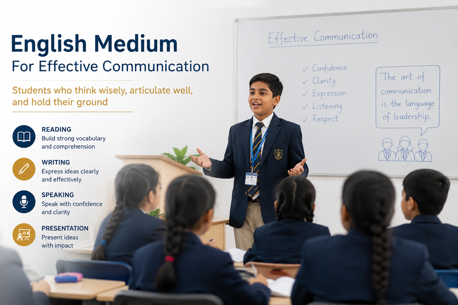 English Medium For Effective Communication